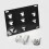 Plate License Mount Bracket Bumper Tow Hook For Mercedes C E S M Gla Class Glk 2