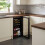 Living And Home 99L Freestanding Beverage Cooler Drinks Fridge, Refrigerator with LED Light 2