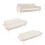 Adjustable Velvet Sofa Bed – Multi-Position, Beige 6