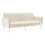 Adjustable Velvet Sofa Bed – Multi-Position, Beige 8