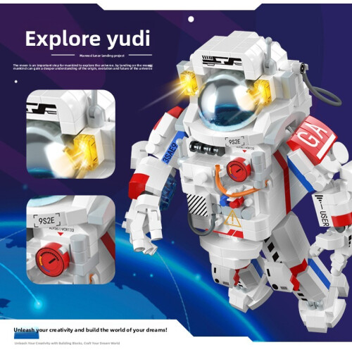 (620pcs)Space Universe Building Set For Kids Stem Toy And Creative Imagination Gift 2