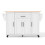 Mobile Kitchen Island on Wheels, 129x46x91cm 9