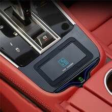15W Car Wireless Charger Center Console Fast Phone Charging Panel for   2017-2023
