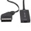 2X Scart Till -Omvandlare Audio Converter Video Kabelbox Adapter Stöder 1080P HD Conversion Adapter 1