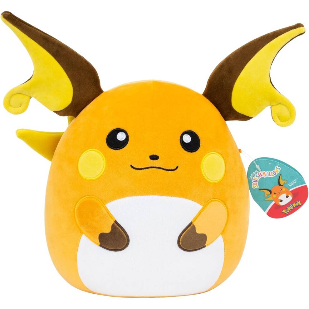 Photos - Other Toys Jazwares Squishmallows Original 10 Inch Raichu Pokémon Plush 