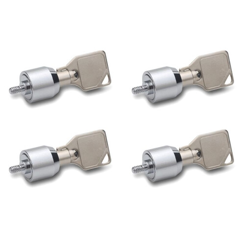 4X Desktop Computer Lock Computer Case Lock Anti-Theft Lock for Internet Cafe Office Management Lock