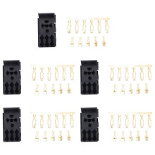 5X for Car Rv Yacht Relay & 3 Fuse Base Kit - 4, 5 Pin & Flasher Relays Ato Fuses Holder Socket Box