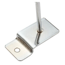 150 X Slatwall Single Hook Pin Shop Display Fitting Prong Hanger 50mm