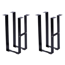 2 Set Onder Bureau PC-Montagebeugel voor Computerkast Computer Mainframe Hanger Host Box Standbeugel Rack Zwart