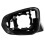 2X Car Left Side Mirror Frame Rear View Mirror Shell Decorative Frame Suitable for  RX 2016-2020 NX 2015-2020 5