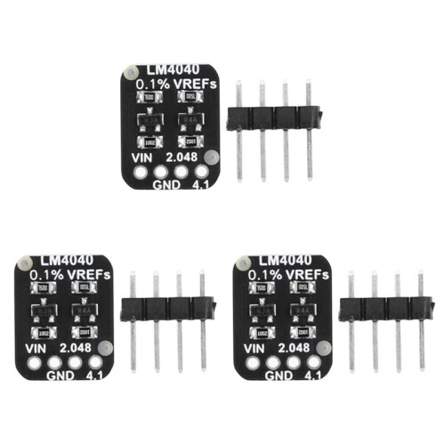 3X LM4040 Precision Voltage ReferenceModule 2.048V 4.096V Voltage Reference SourceBoard 0.1% Accuracy B