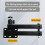 2X Foldable Projector Wall Mount Universal Adjustable Ceiling Wall Projector Mount Stand Projectors Bracket Support 8