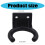Wall Mounted Microphone Hook Wall Hanger Clamp Mic Stands Clip Holder Rack 3
