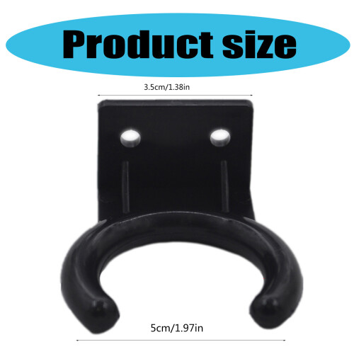 Wall Mounted Microphone Hook Wall Hanger Clamp Mic Stands Clip Holder Rack 2