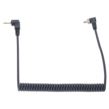 Flexible Spring Flash Syncing Cable PC To 2.5mm Connection With Corrosion Resistant 1