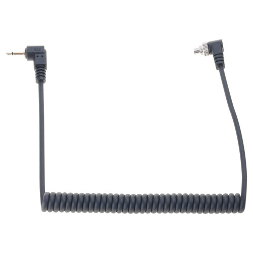 Flexible Spring Flash Syncing Cable PC To 2.5mm Connection With Corrosion Resistant 1