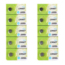 10/5Pieces CR927 3V Lithium Button Batteries for Watches and Calculators 10 capsules