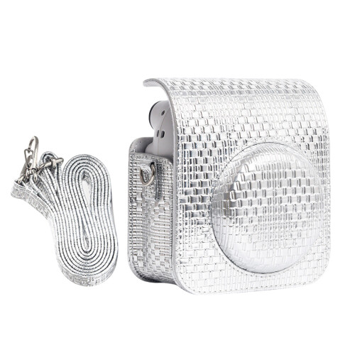 PU Leather Camera Case Wear Resistant Protective Storage Bag for Small 12 Camera