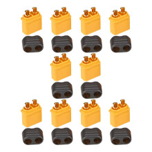 Durability XT60H Male Female Plugs Set, 10Pair/15Pair, for Li-Batteries 10