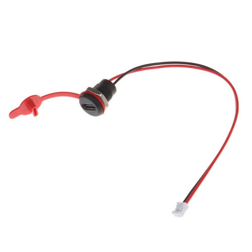 Solid USB C Type C Connector 2Pin Charging Socket For Harsh Environment 1