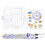 Clear Protective Cover For Camera Case With Shoulder Strap Sticker Purple bottom pet do 1