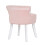 Living And Home Velvet Soft Seat Low Back Vanity Stool Dressing Table Chair 5
