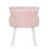 Living And Home Velvet Soft Seat Low Back Vanity Stool Dressing Table Chair 6