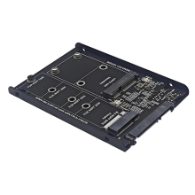 M.2 and MSATA to SATA3.0 6Gbps Data Interface Card for Intensive Data Work