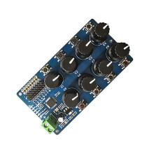 8Channel Servo Controller Debugging Boards with Power Signal Indicators