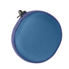 Travel EVA Shaver Holder Box Carrying Case with Zipperd Closures for Convenience Blue