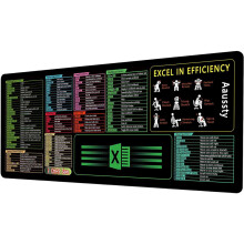 Large Office Desk Pad with Excels and Word Shortcut and Waterproof Surfaces Shee