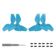 4/8Pcs Drones Propellers for Drones Replacement Low Noise and Quick Two pairs in blue