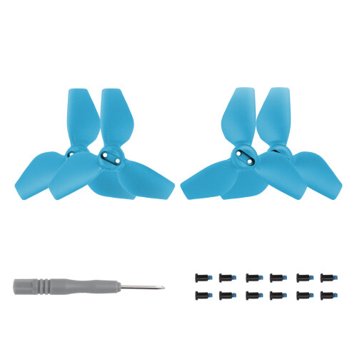 4/8Pcs Drones Propellers for Drones Replacement Low Noise and Quick Two pairs in blue