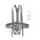Ergonomic Chest Mount for PLUS Drones Remotes Control Stability and Comfort 1
