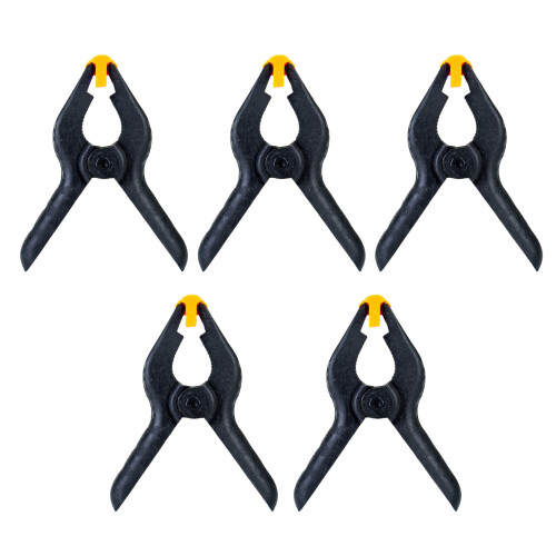 5PCS High Strength Nylon Clamps Clip Set for Studio Background & Home Projects