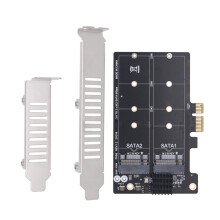 PCIE to M.2 Adapter M.2 SSD PCIE Adapter Double NGFF to PCIE/NGFF for Double NGFF to PCIE