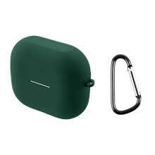 Silicone Case Shockproof Dropproof Scratchproof with Secure Carabiner Silicone Green