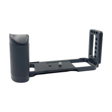L Plate Vertical Quick Release Plate Handgrip For GFX 50R With Standard Black