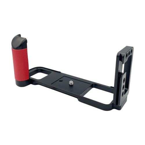 L Bracket Quick Release Plate For GFX 50R Supporting Horizontal And Vertical Red
