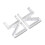 High Strength Easy Install Horizontal Stand Holder for Secure Console Placement 1