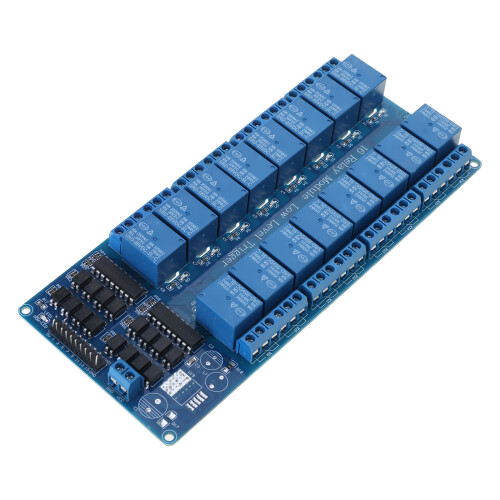 16 Channel Relays Module with Optocoupler Relays Shield Module 5V