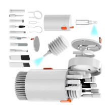 20 In 1 Multifunctional Cleaning Set For Earphones Tablets Monitors Earbuds White