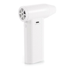Handheld Fan Electric Air Duster 4000mAh 120000RPM Fast for Computer Keyboard White