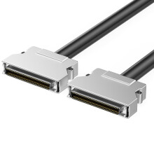 Professional SCSI Cable SCSI Female to Female Metal Shell 1m CN68P