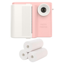 Fun Instants Print Photography Camera Pack for Children Includes 3 Paper Rolls PK