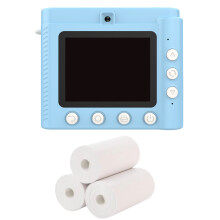 Fun Instants Print Photography Camera Pack for Children Includes 3 Paper Rolls BL
