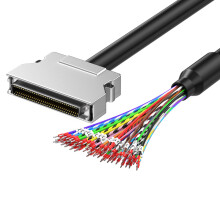 SCSI Connection Data Cable CN14P CN20P CN26P CN36P CN50P CN68P 1m CN68 metal female