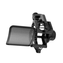 Professional Microphone Shock Mount Universal Antivibration Mic Holder With Mic