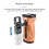 DSLR Camera Cage Handle Cold Shoe Extension Grip for Flash and Microphone double grip 6