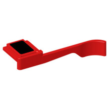 Black Thumb Grip For Q2 Camera Provides Ergonomic Support And Balance Red